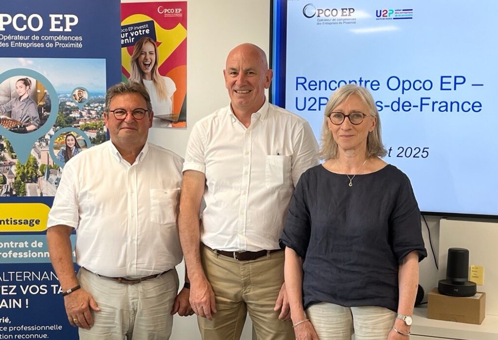 🤝 Rencontre entre l’U2P Hauts-de-France et l’OPCO EP Hauts-de-France