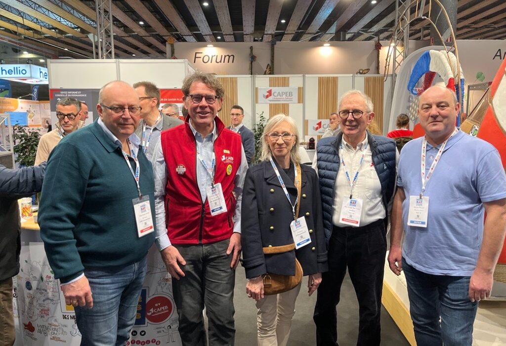 Marie-Andrée ROULLEAU, Présidente de l’U2P Hauts-de-France, est présente au salon NORBAT