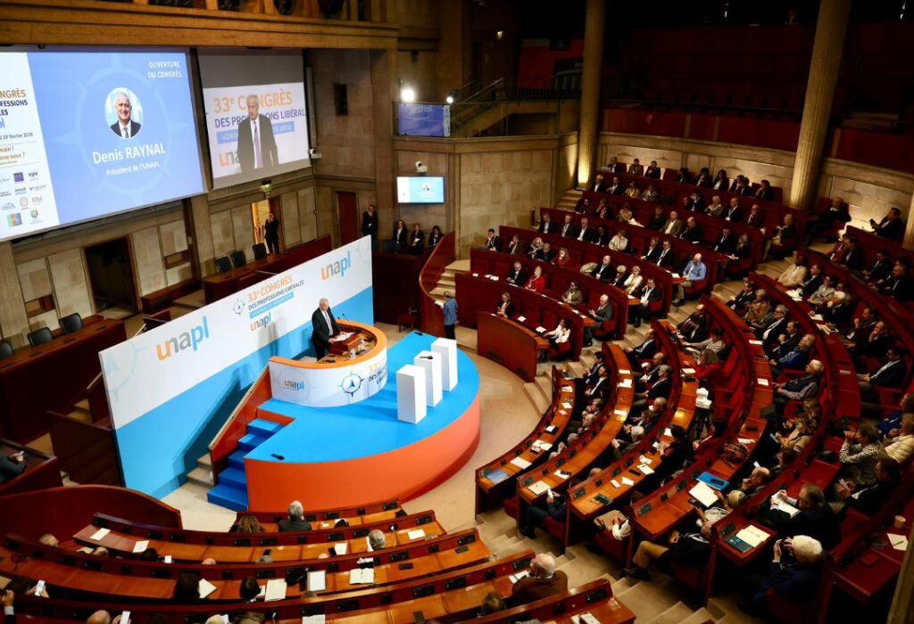 📍 Aujourd’hui, Marie-Andrée Roulleau, Présidente de l’U2P Hauts‑de‑France, était présente au Congrès national de l’UNAPL à Paris