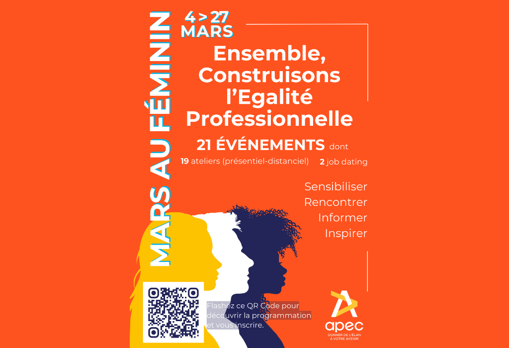 🌸 Mars au Féminin 2026 – Construisons l’égalité professionnelle 🌸