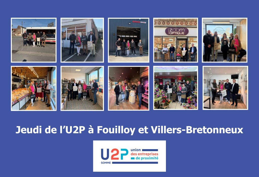 Jeudi de l’U2P à Fouilloy et Villers-Bretonneux 🎉