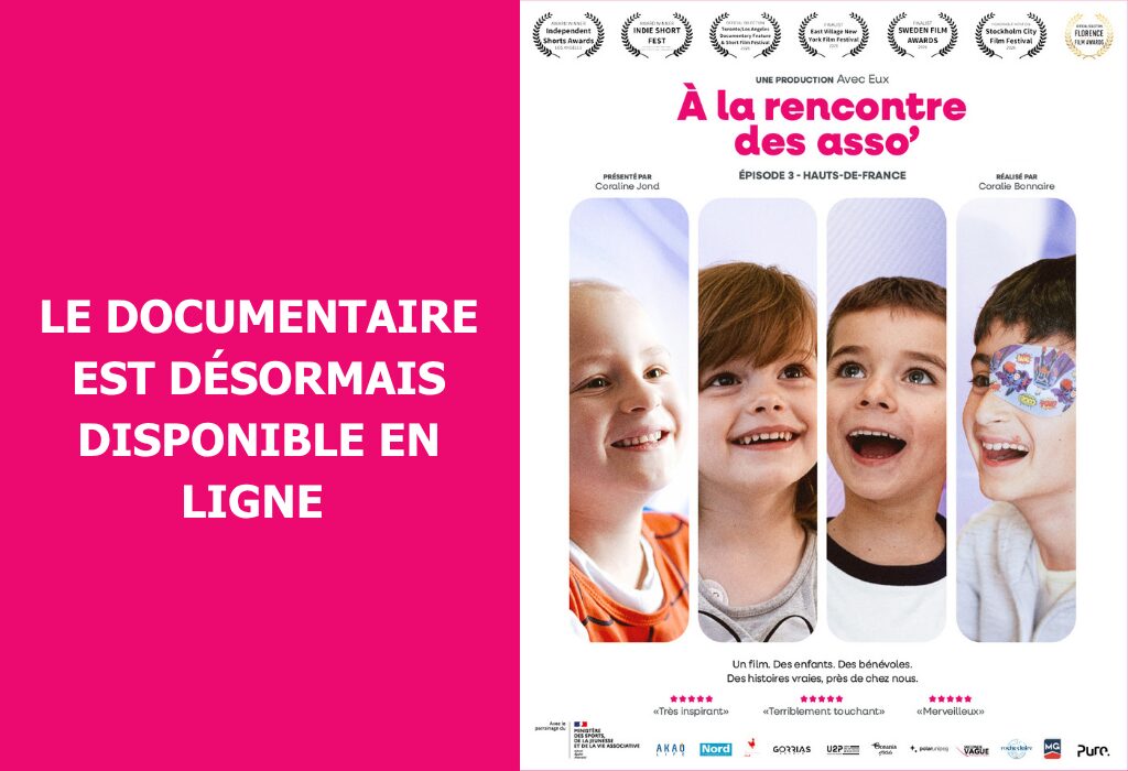 Le documentaire produit par l’association Avec Eux, « À la rencontre des asso françaises » est désormais accessible à tous !