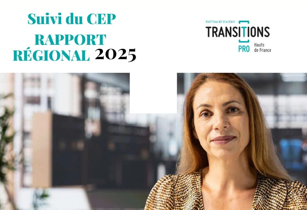 Transitions Pro Hauts-de-France publie son rapport régional de suivi du Conseil en Évolution Professionnelle (CEP) pour 2025.