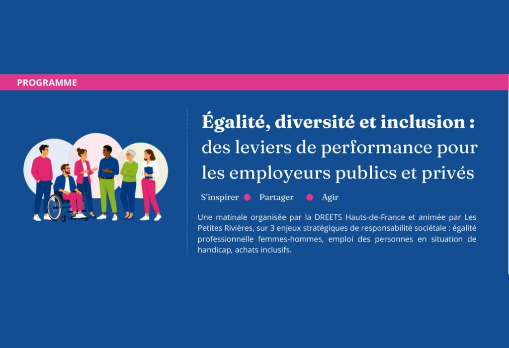 La DREETS Hauts-de-France vous donne rendez-vous pour une matinale consacrée aux enjeux de l’égalité, de la diversité et de l’inclusion dans le monde du travail.