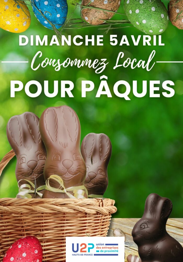 Affiche de Pâques en Marron foncé Terracotta Crème Style Moderne Typographie